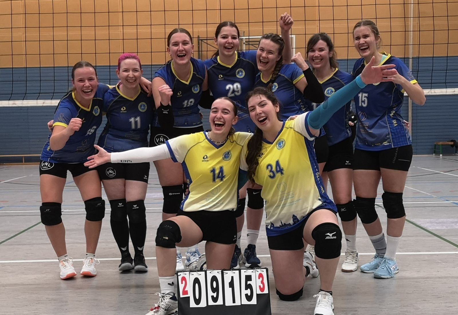 Jubel nach Tie-Break-Erfolg